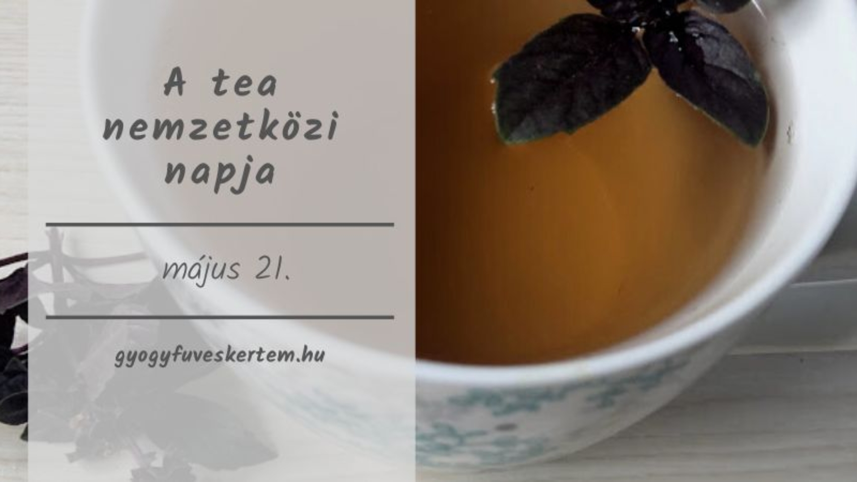 Mostantól a tea nemzetközi napját is ünnepli a világ